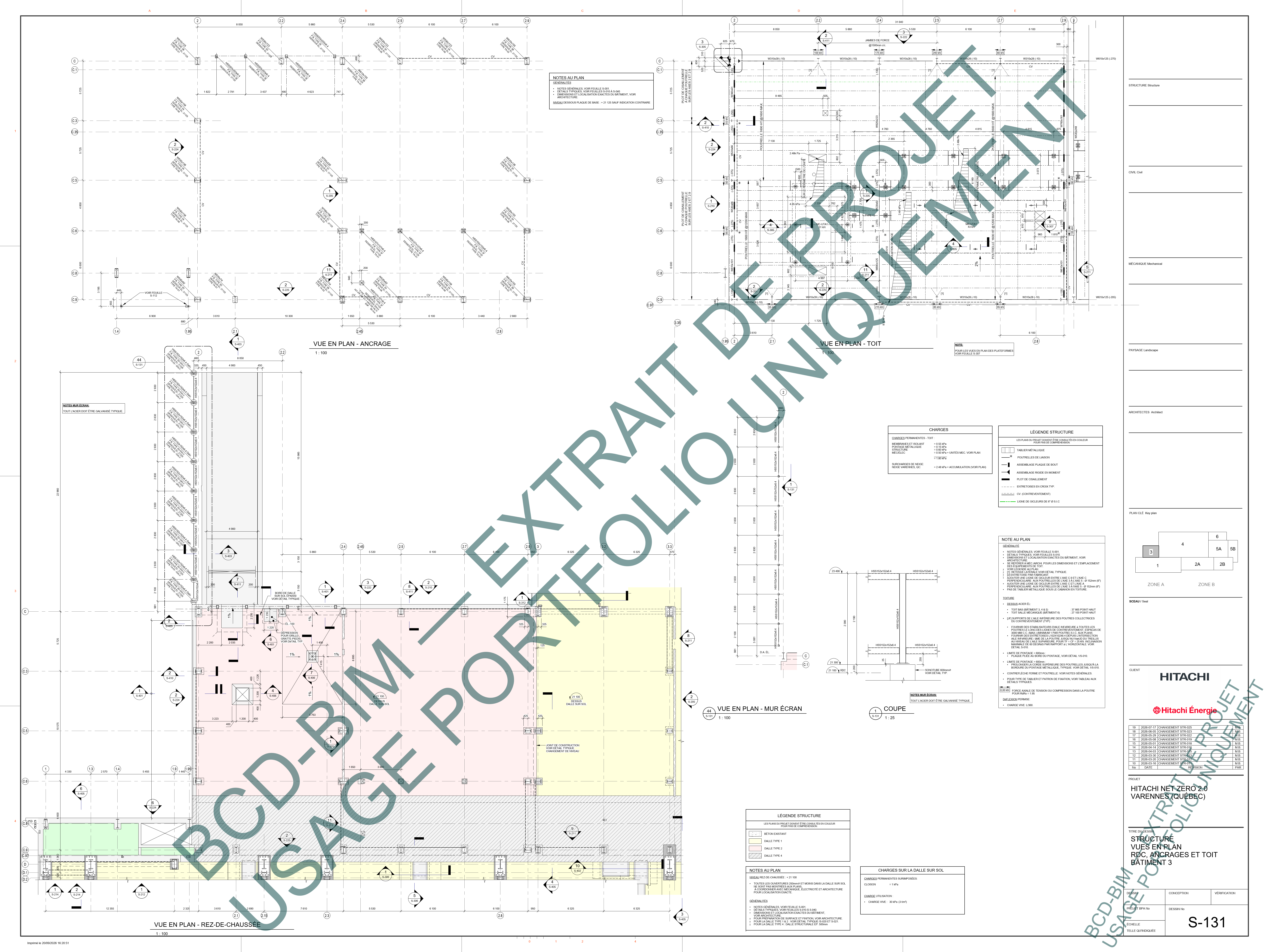 Plan de structure